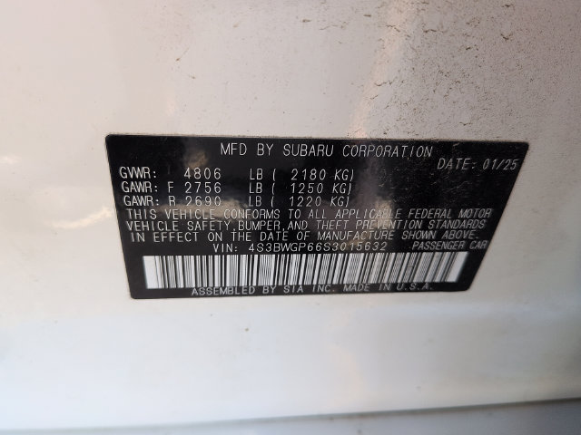 Used 2025 Subaru Legacy Touring XT AWD/4WD image 18