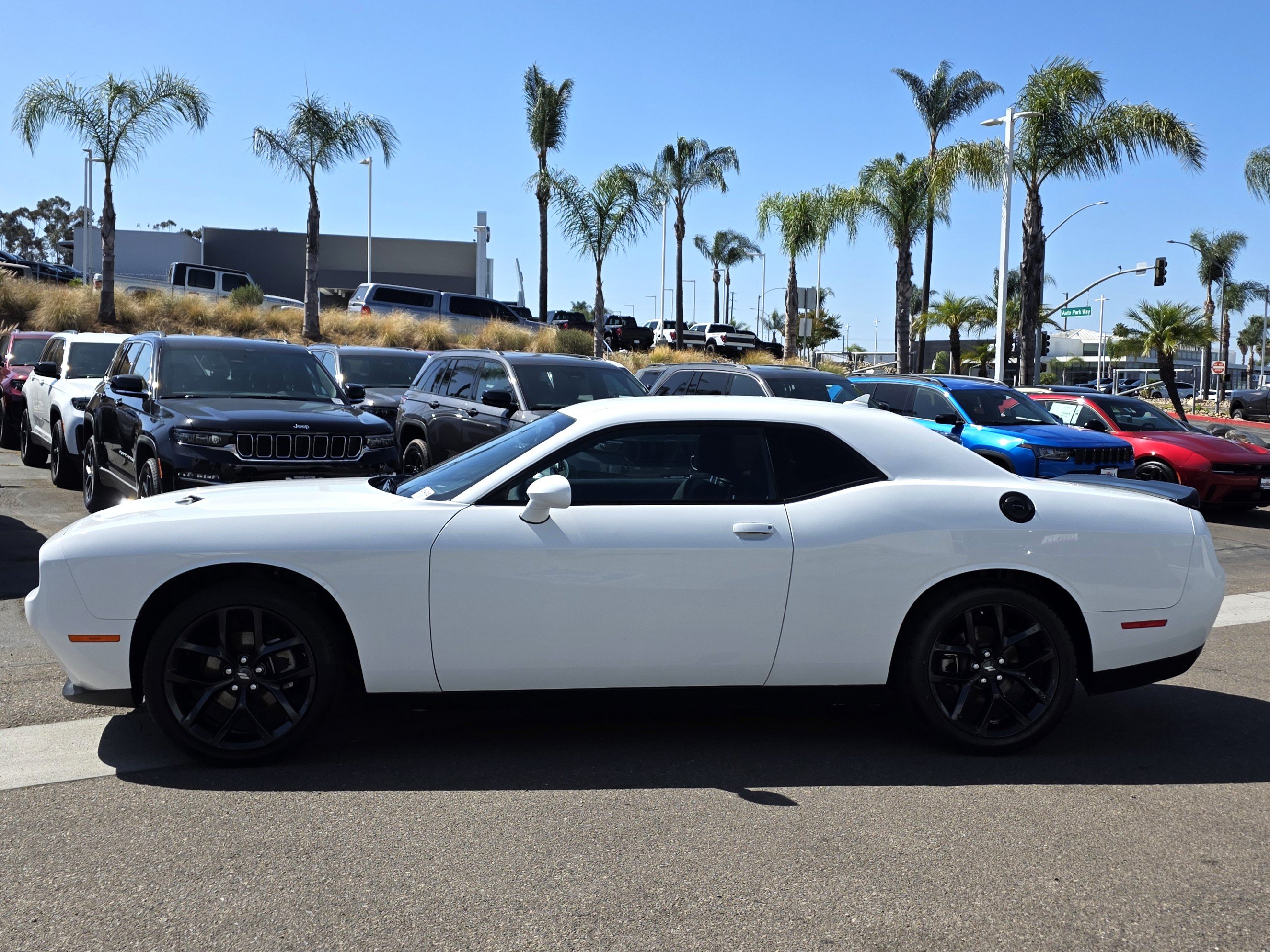 Certified 2022 Dodge Challenger SXT w/ Blacktop Package RWD image 2