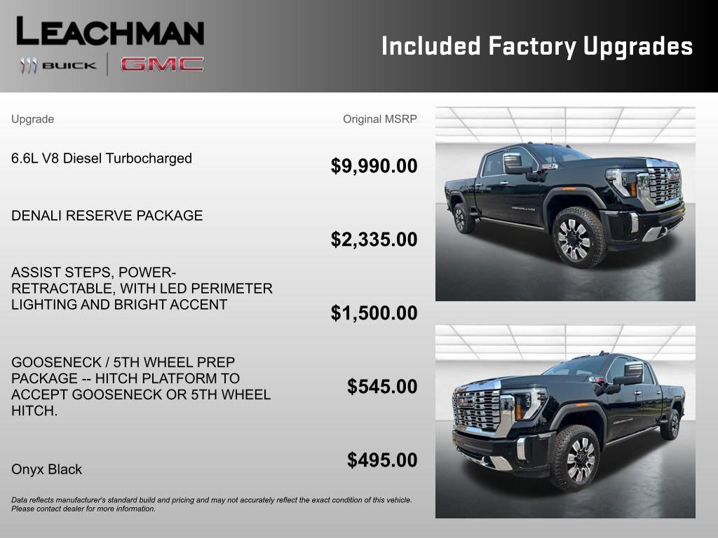 New 2026 GMC Sierra 2500 Denali w/ Denali Reserve Package AWD/4WD image 4
