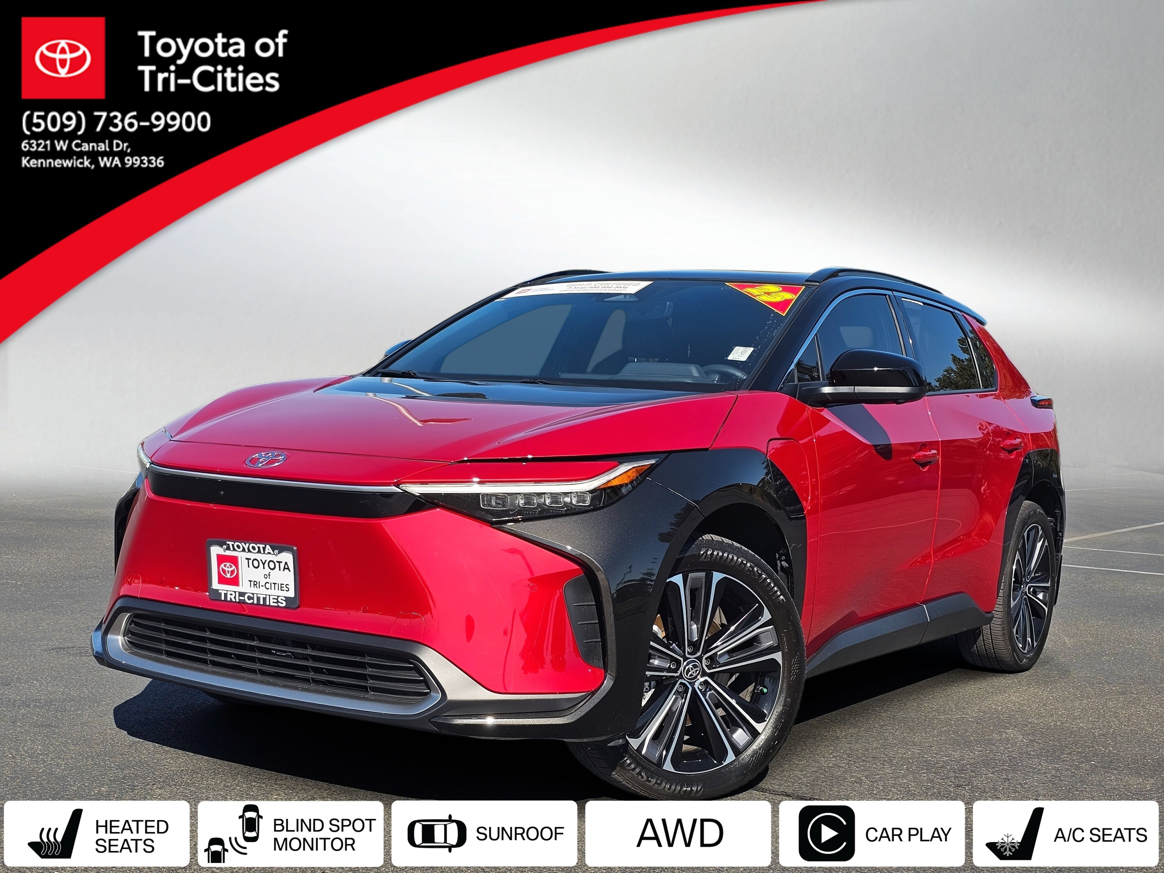 Certified 2023 Toyota bZ4X AWD image 2