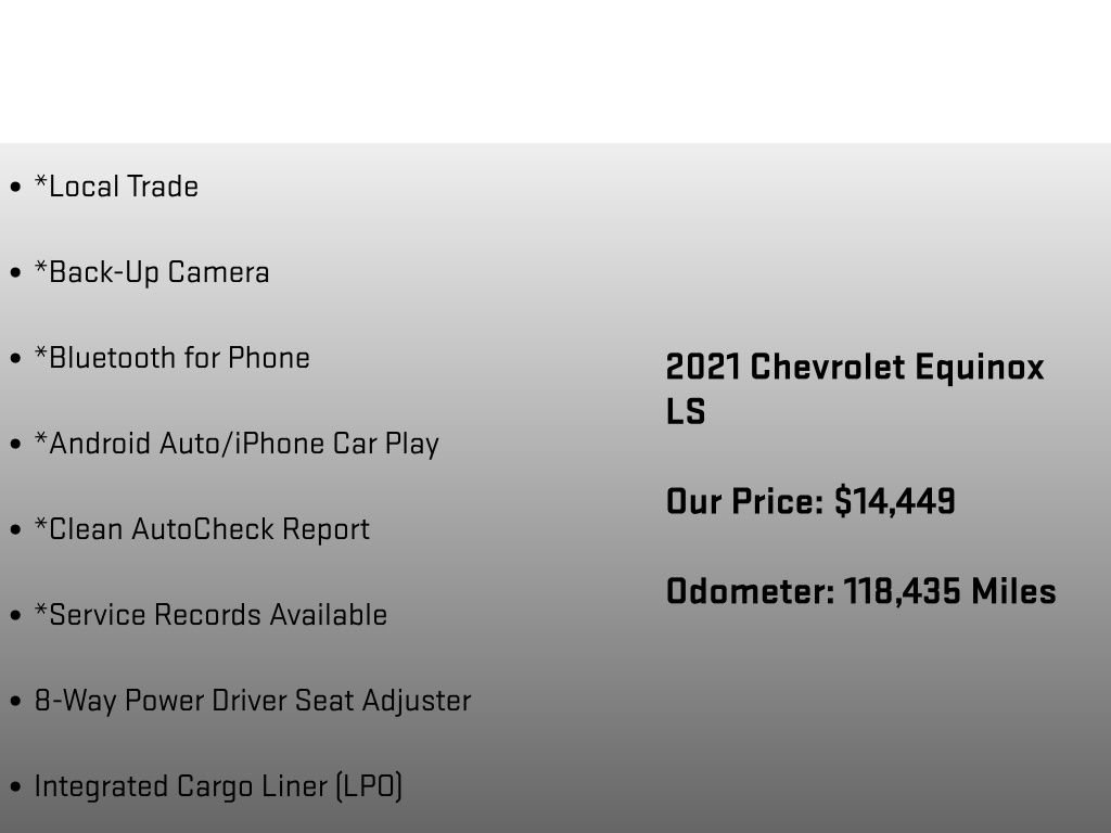 Used 2021 Chevrolet Equinox LS w/ LS Convenience Package AWD/4WD image 12