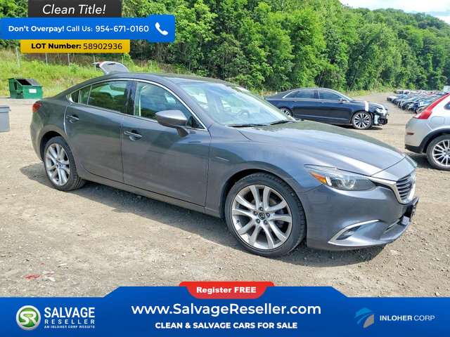 Used 2016 MAZDA MAZDA6 Touring w/ Touring Technology Package FWD image 5