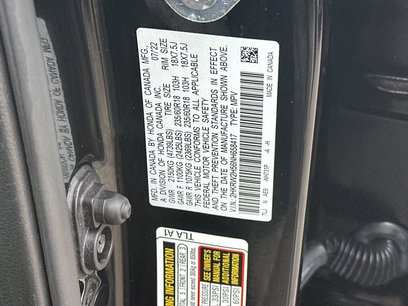 Used 2022 Honda CR-V EX image 29