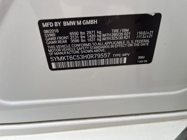 Used 2017 BMW X5 M AWD/4WD image 20