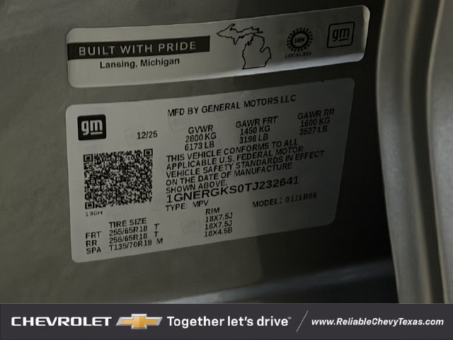 Used 2026 Chevrolet Traverse LT w/ Driver Confidence Package FWD image 37