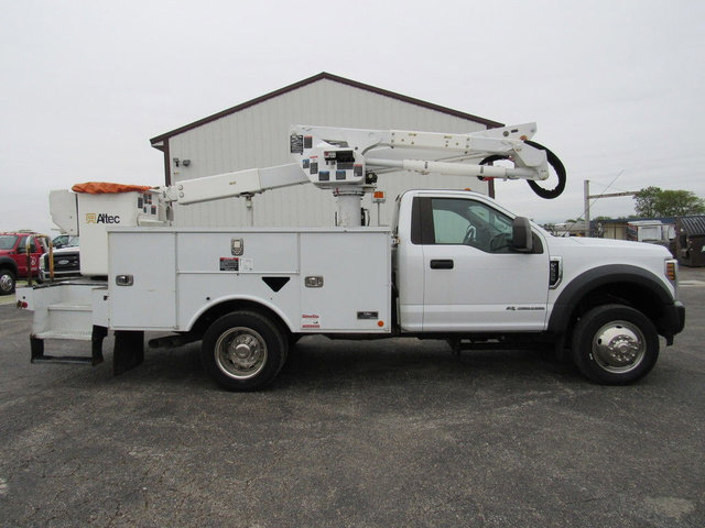Used 2019 Ford F550 2WD Regular Cab Super Duty w/ Snow Plow Prep Package image 1