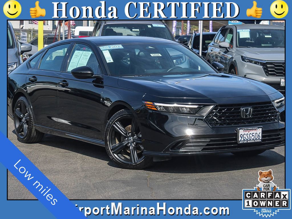 Certified 2023 Honda Accord Sport