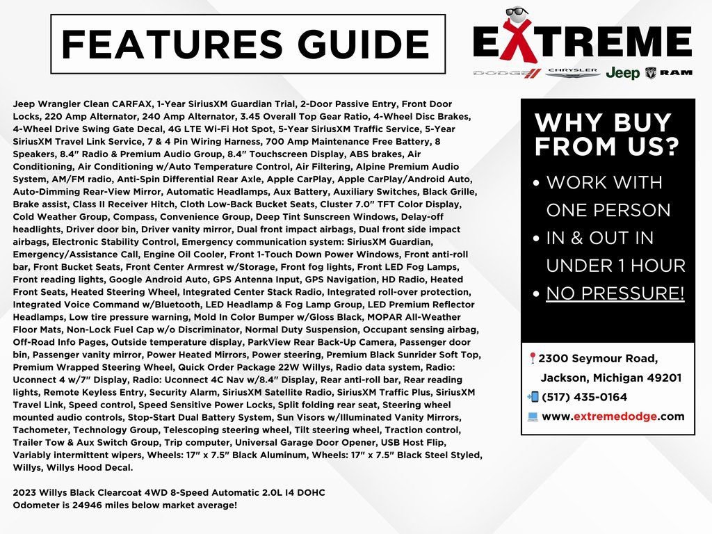 Used 2023 Jeep Wrangler Willys image 2