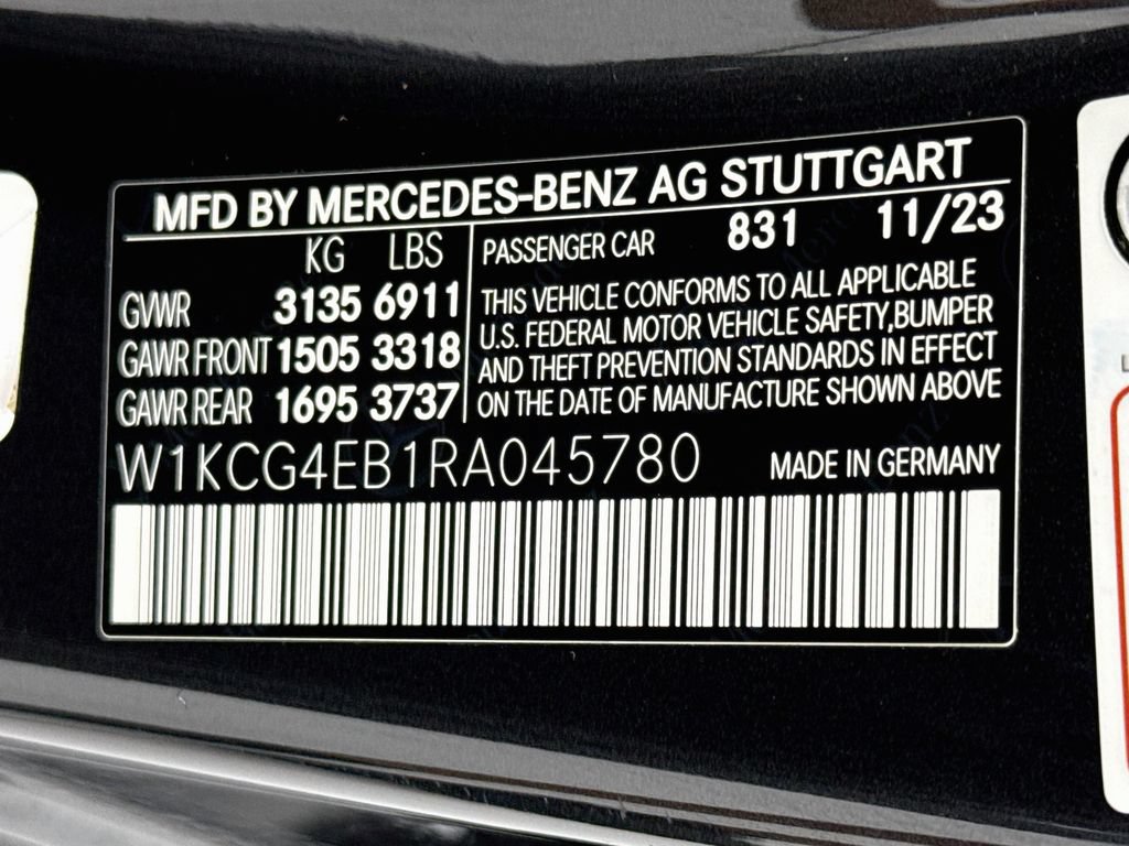 Certified 2024 Mercedes-Benz EQS 580 4MATIC Sedan image 33