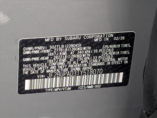 New 2026 Subaru Outback Premium image 17