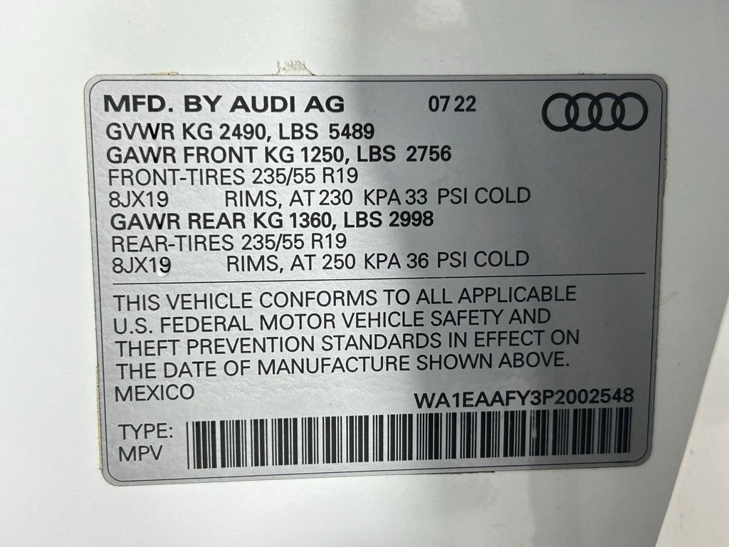 Used 2023 Audi Q5 2.0T Premium Plus w/ Premium Plus Package image 40