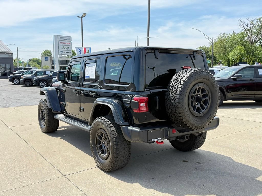 Used 2023 Jeep Wrangler Unlimited Rubicon w/ Xtreme 35 Tire Package AWD/4WD image 5