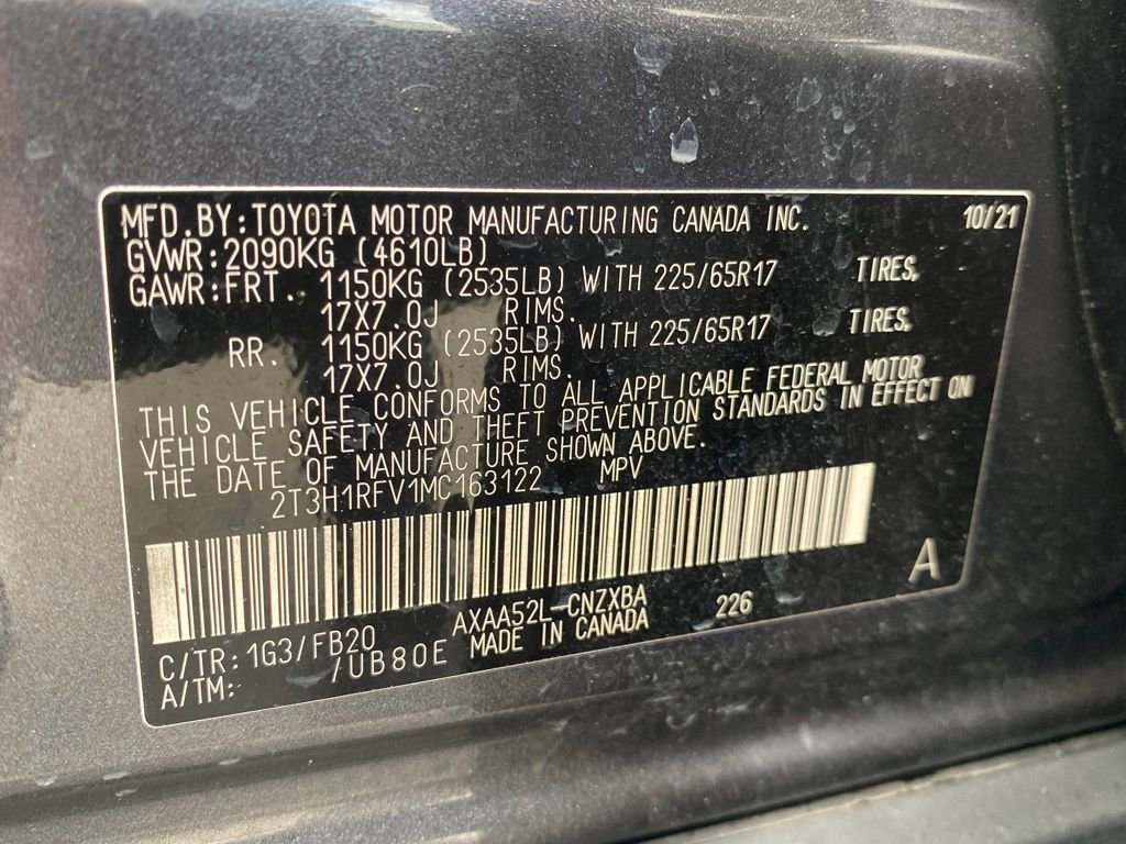 Used 2021 Toyota RAV4 LE FWD image 20