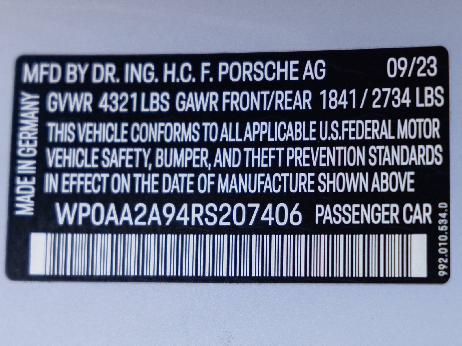Certified 2024 Porsche 911 Carrera image 34
