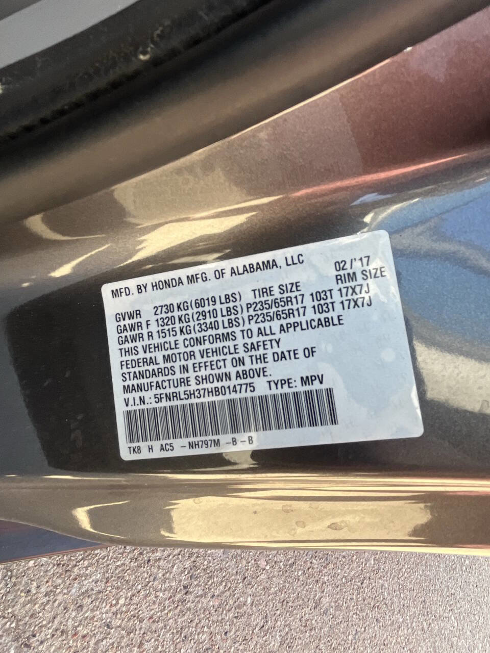 Used 2017 Honda Odyssey SE image 26