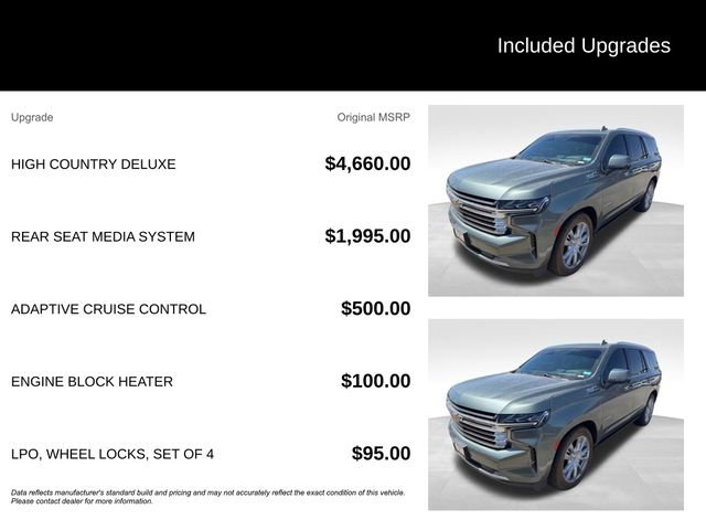 Used 2023 Chevrolet Tahoe High Country AWD/4WD image 5