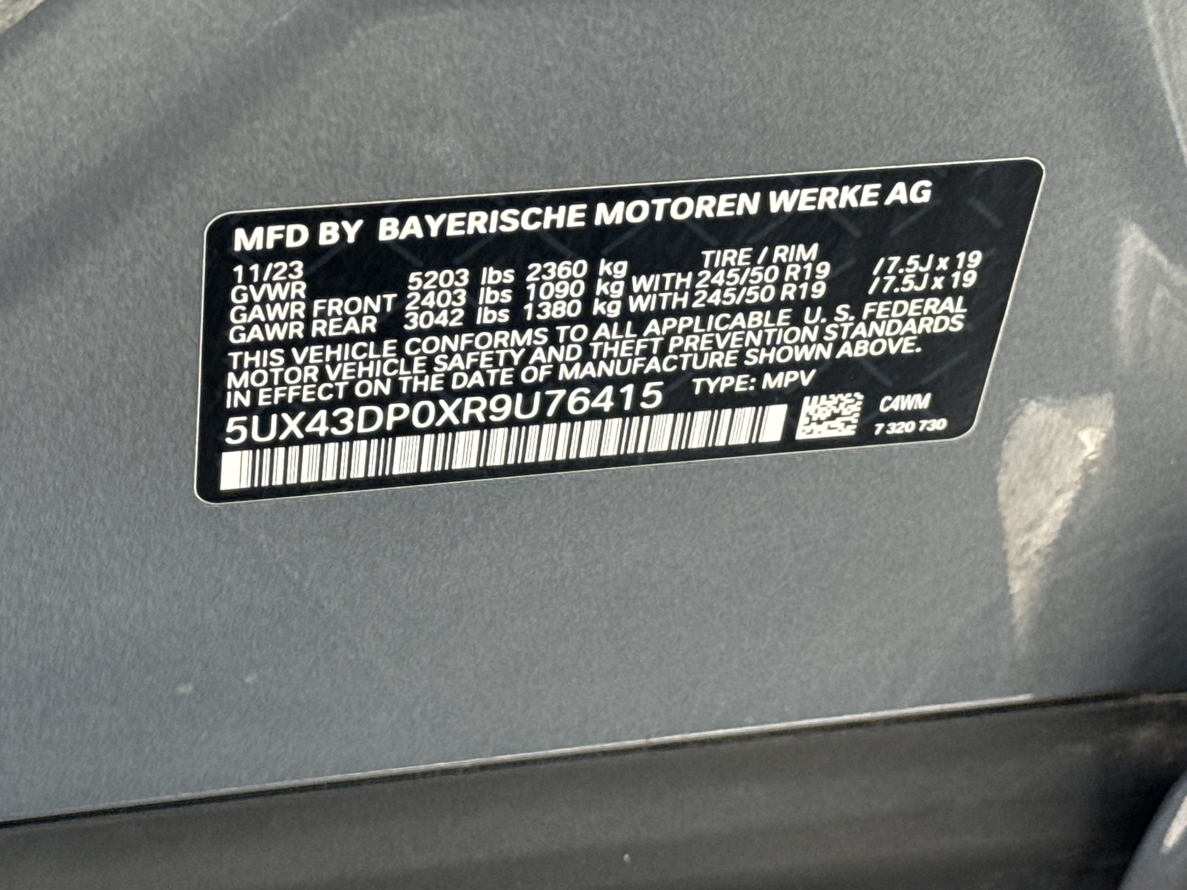 Used 2024 BMW X3 sDrive30i w/ Premium Package RWD image 28