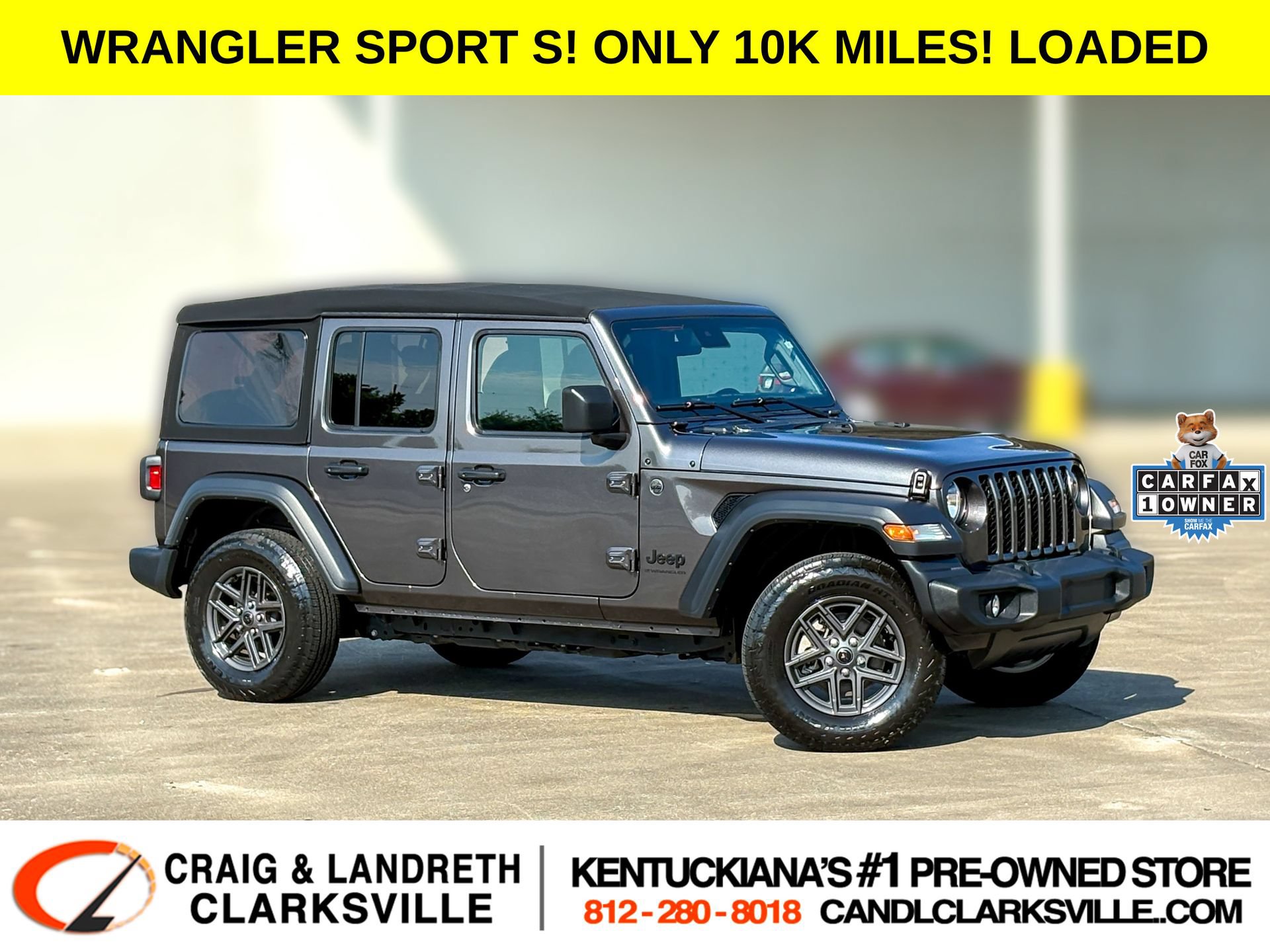 Used 2024 Jeep Wrangler Unlimited Sport