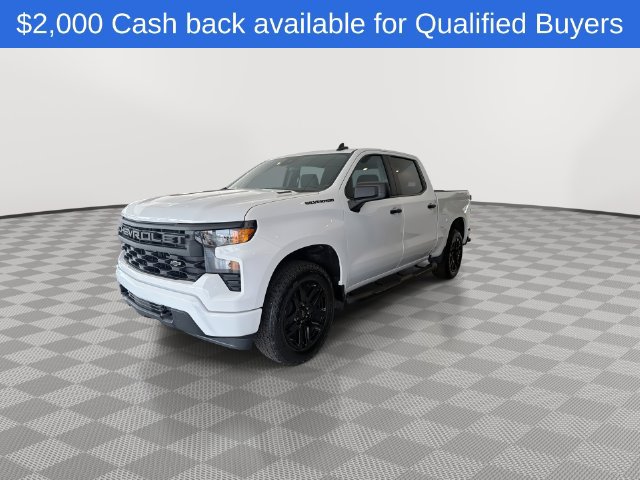 New 2026 Chevrolet Silverado 1500 Custom w/ Turbomax Blackout Package AWD/4WD image 5
