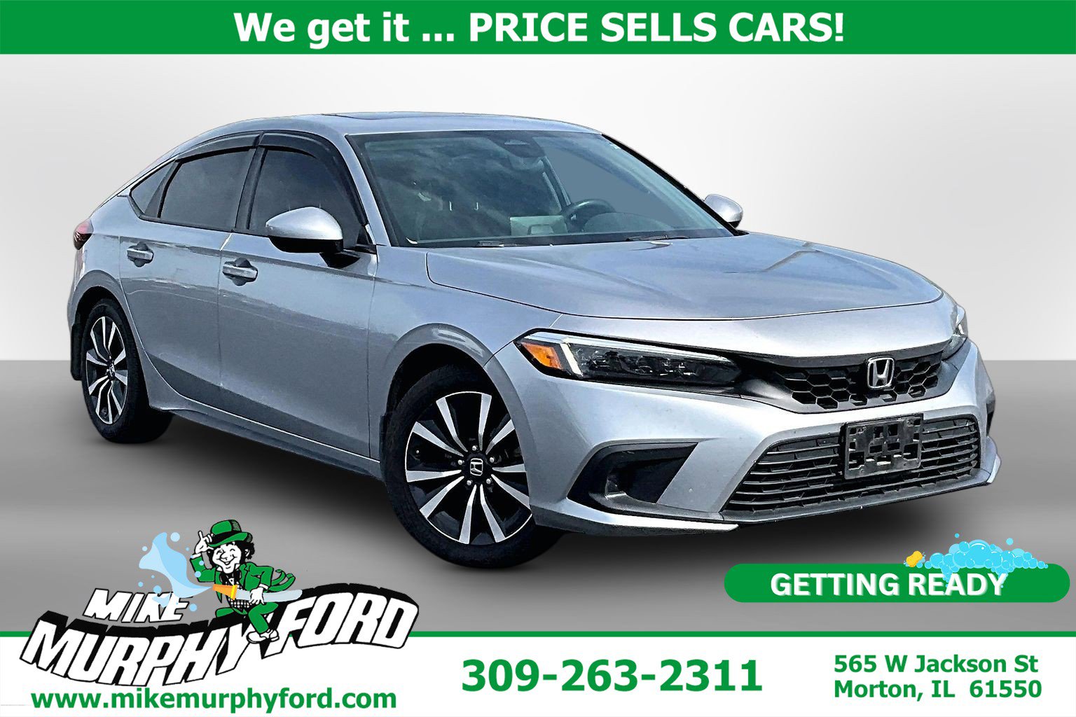 Used 2022 Honda Civic EX-L image 1