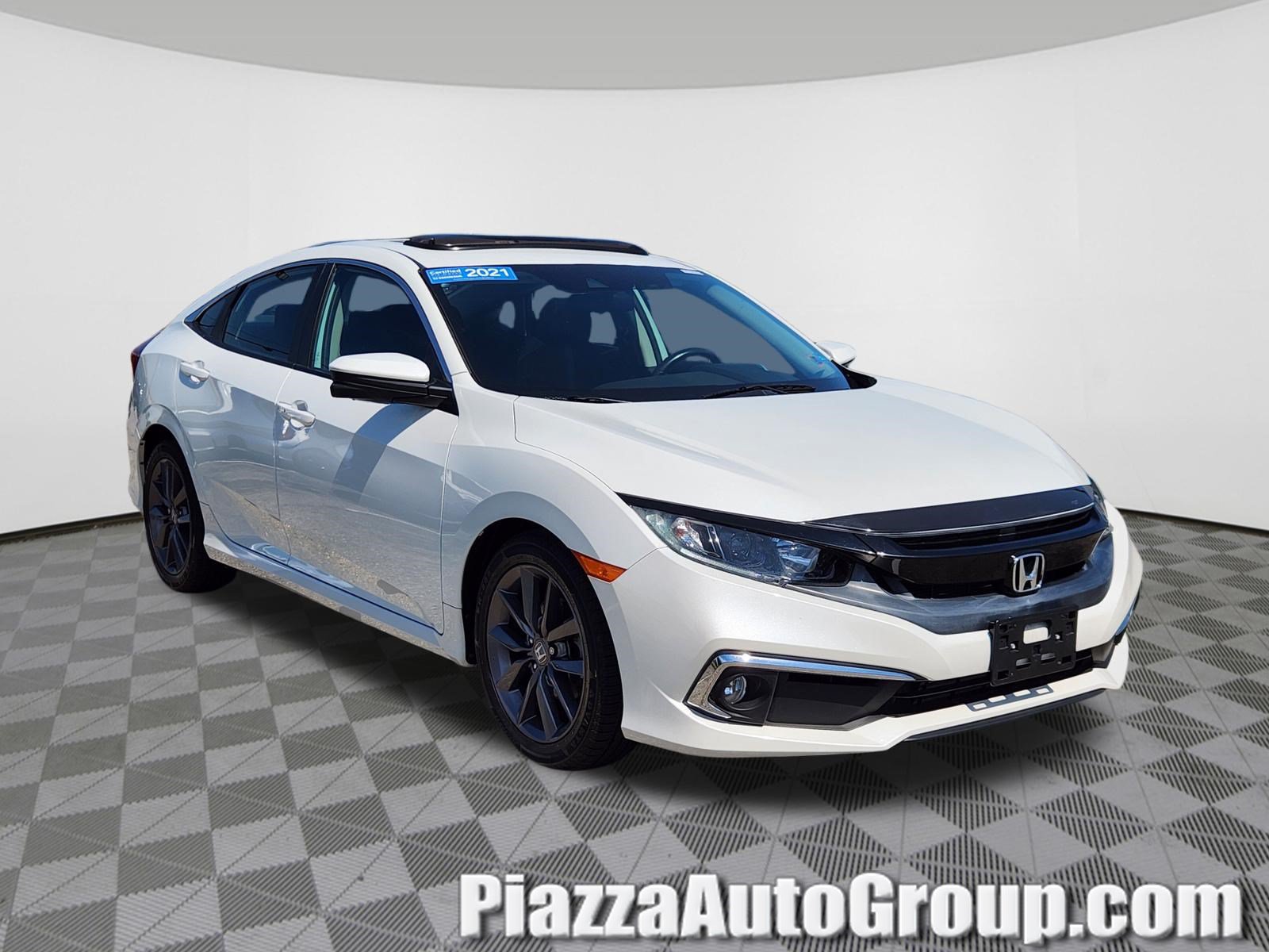 Certified 2021 Honda Civic EX