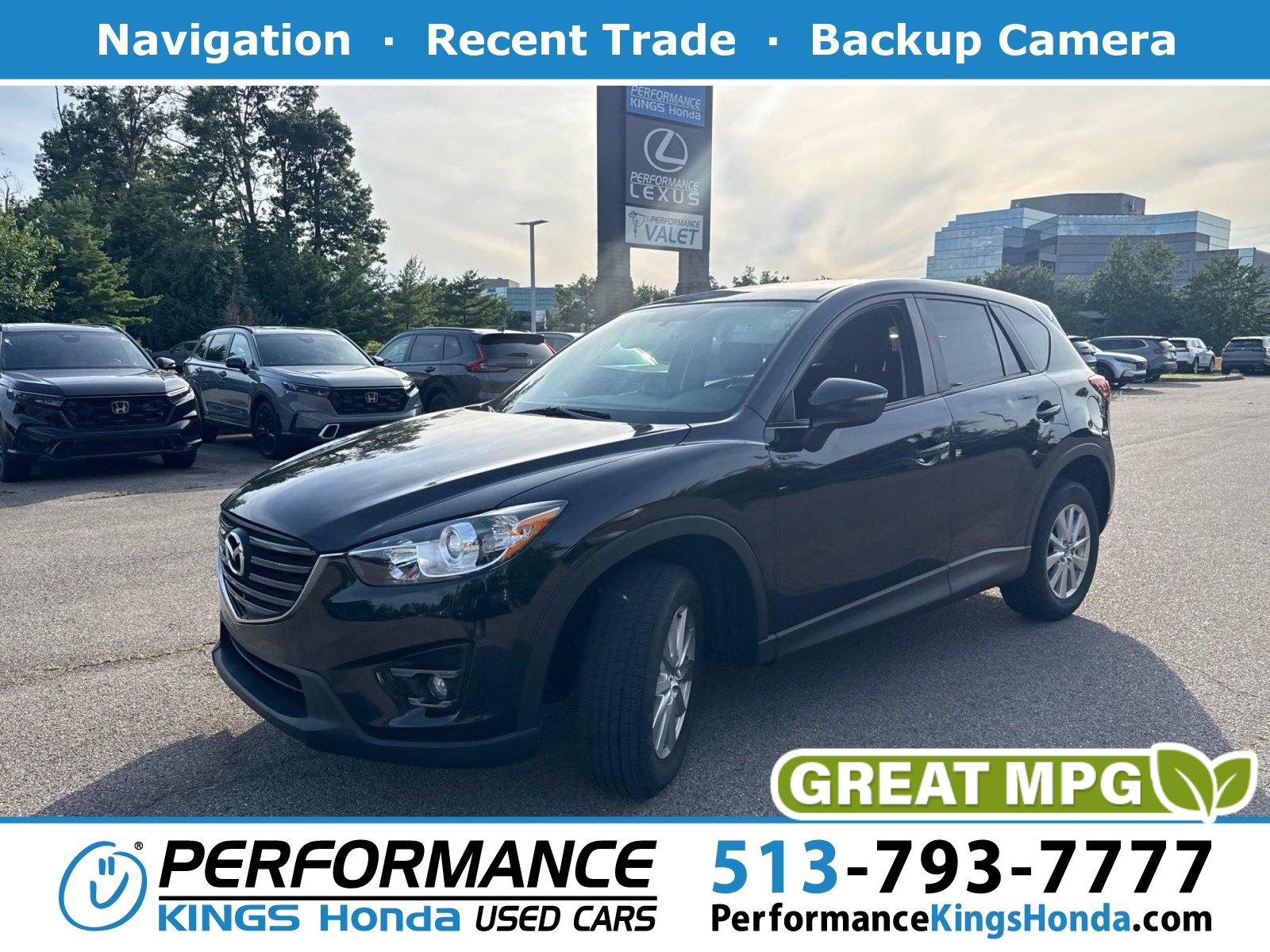 Used 2016 MAZDA CX-5 Touring w/ Bose/Moonroof Package AWD/4WD image 1