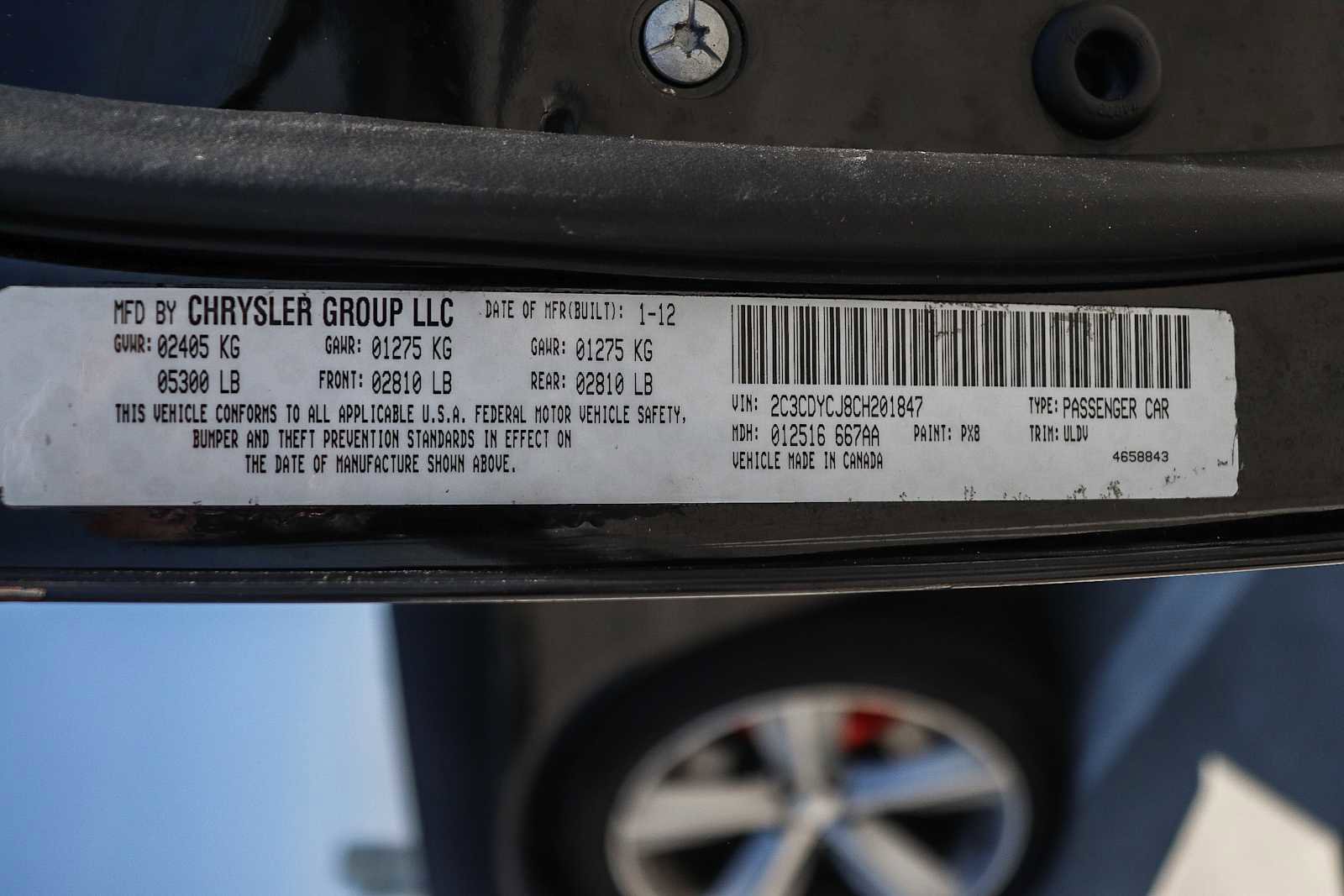 Used 2012 Dodge Challenger SRT8 w/ Premium Sound Group image 21