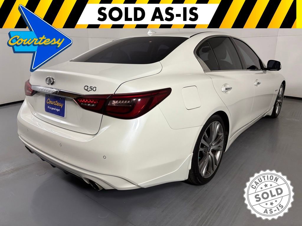 Used 2018 INFINITI Q50 Luxe w/ Cargo Package (L95) image 8
