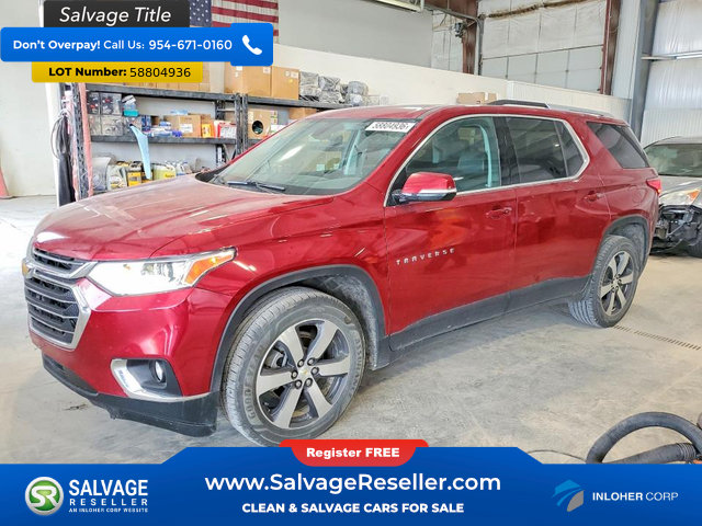 Used 2018 Chevrolet Traverse LT