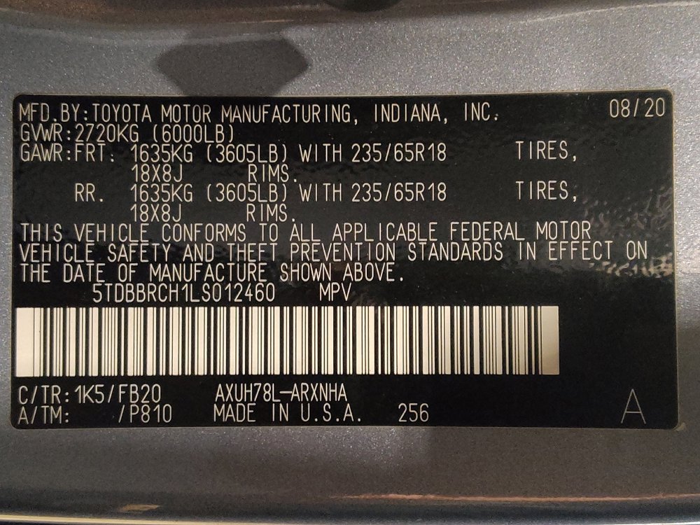 Used 2020 Toyota Highlander LE image 33