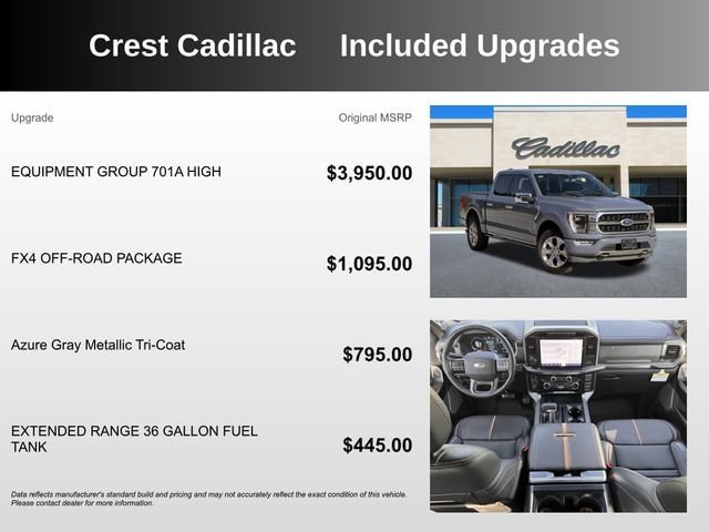 Used 2023 Ford F150 Platinum w/ Equipment Group 701A High AWD/4WD image 5