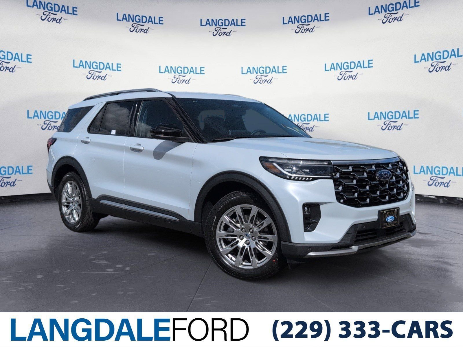New 2026 Ford Explorer Platinum