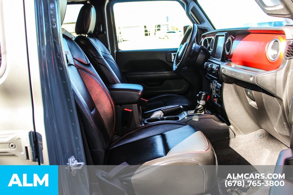 Used 2021 Jeep Wrangler Unlimited Rubicon w/ Uconnect 4C Nav & Sound Group AWD/4WD image 21