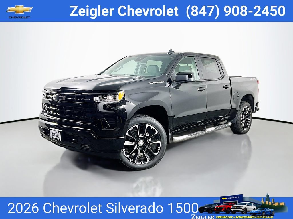 New 2026 Chevrolet Silverado 1500 RST w/ Convenience Package II AWD/4WD image 1