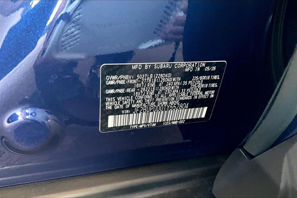 New 2026 Subaru Outback Limited AWD/4WD image 11