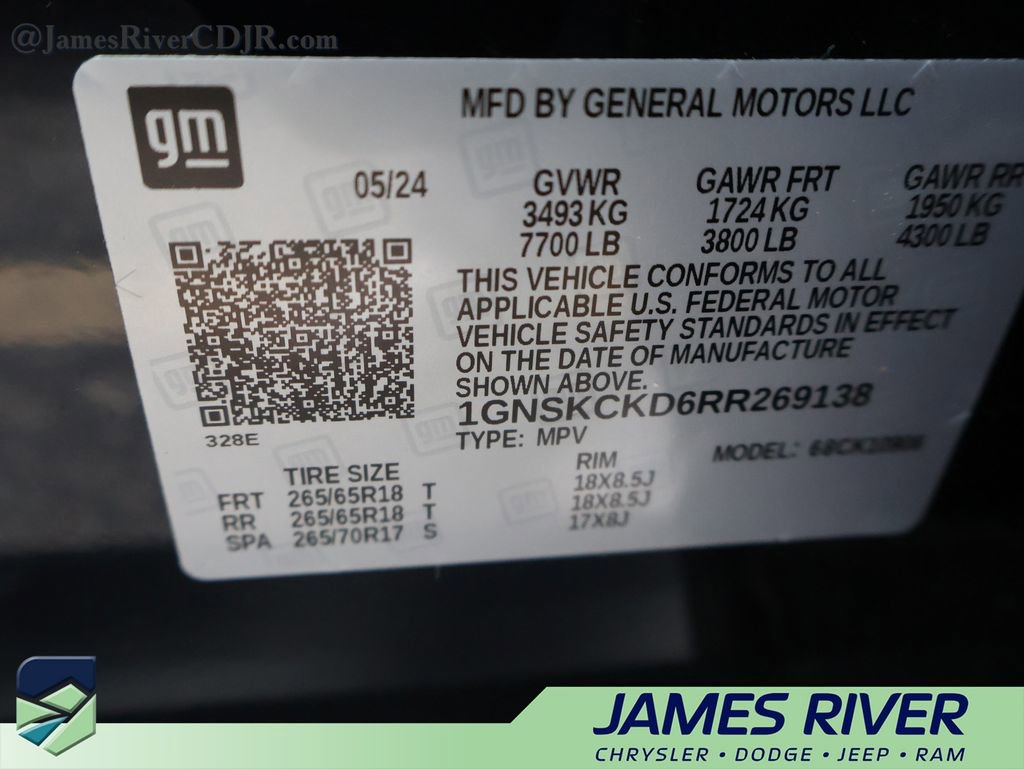 Used 2024 Chevrolet Suburban LT image 42