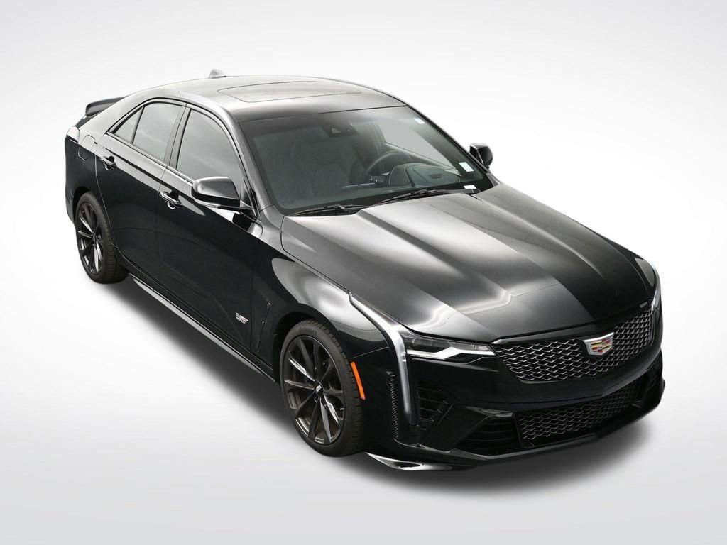 Certified 2024 Cadillac CT4 V Blackwing w/ LPO, Blue Accent Package RWD image 22