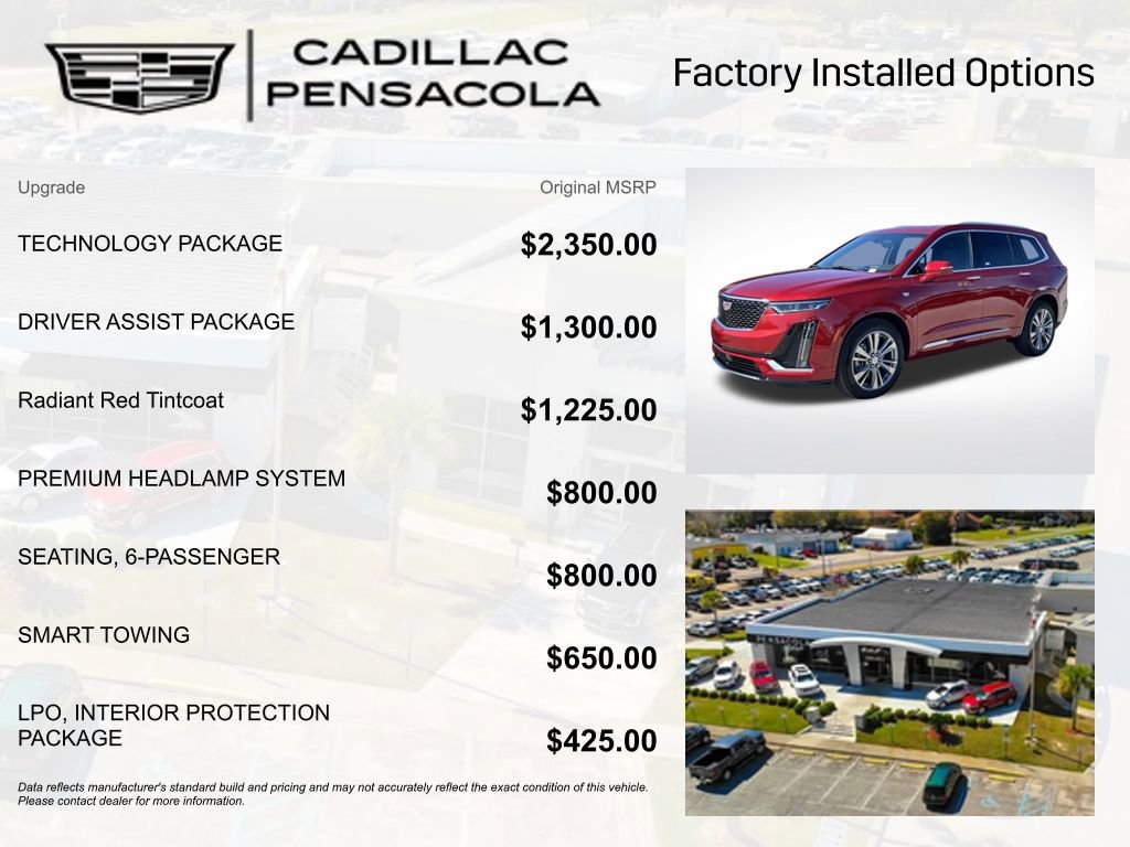 New 2025 Cadillac XT6 Premium Luxury w/ Technology Package image 3