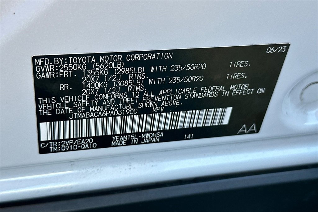 Used 2023 Toyota bZ4X Limited image 35