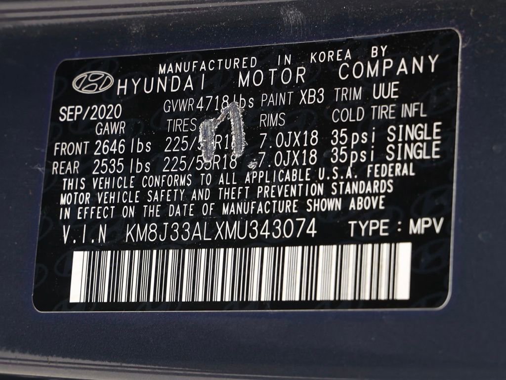 Used 2021 Hyundai Tucson Limited image 33