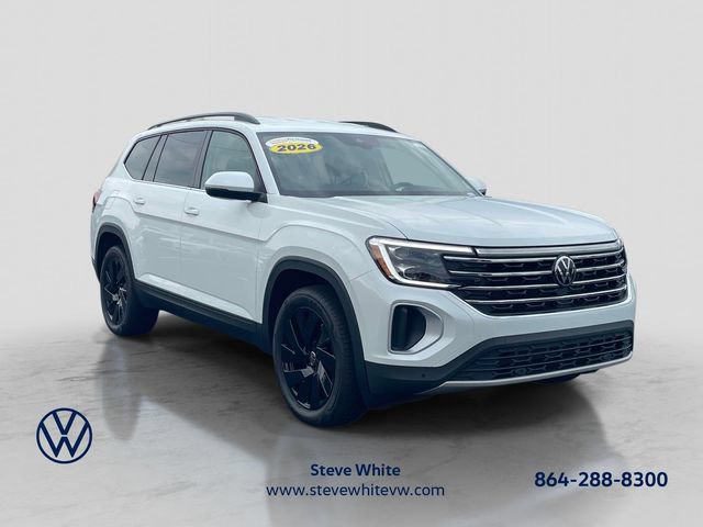 Certified 2026 Volkswagen Atlas SE w/ Black Wheel Package FWD video 1