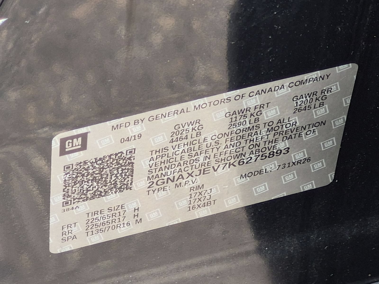 Used 2019 Chevrolet Equinox LT w/ Driver Convenience Package FWD image 32