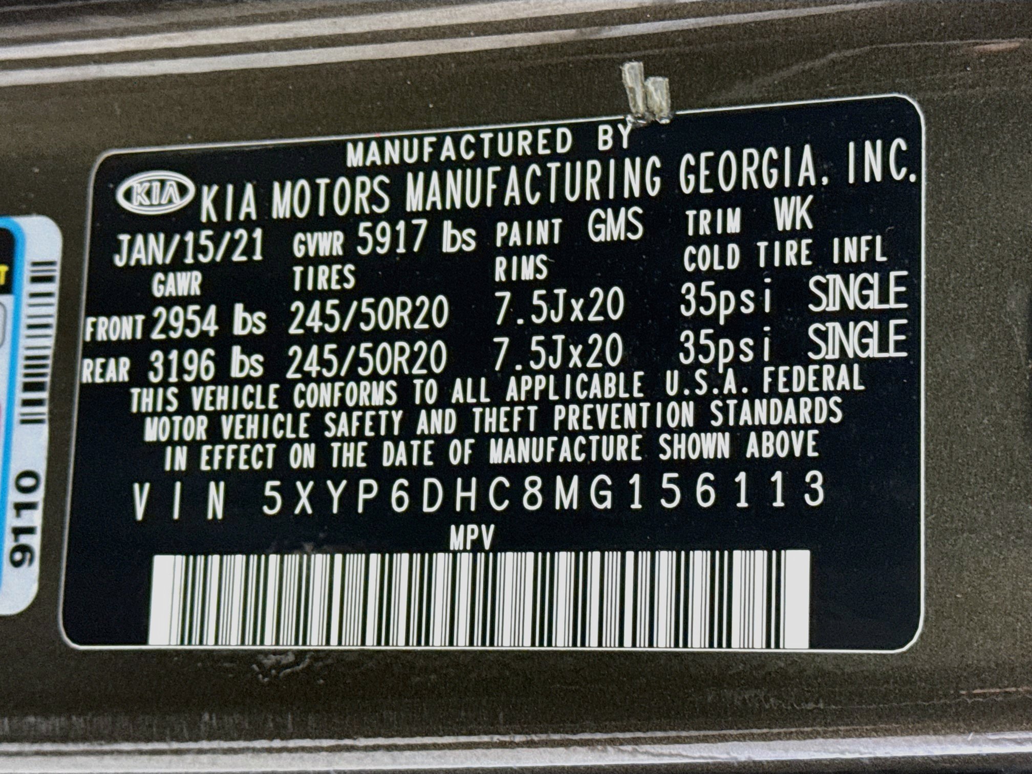 Used 2021 Kia Telluride S AWD/4WD image 34