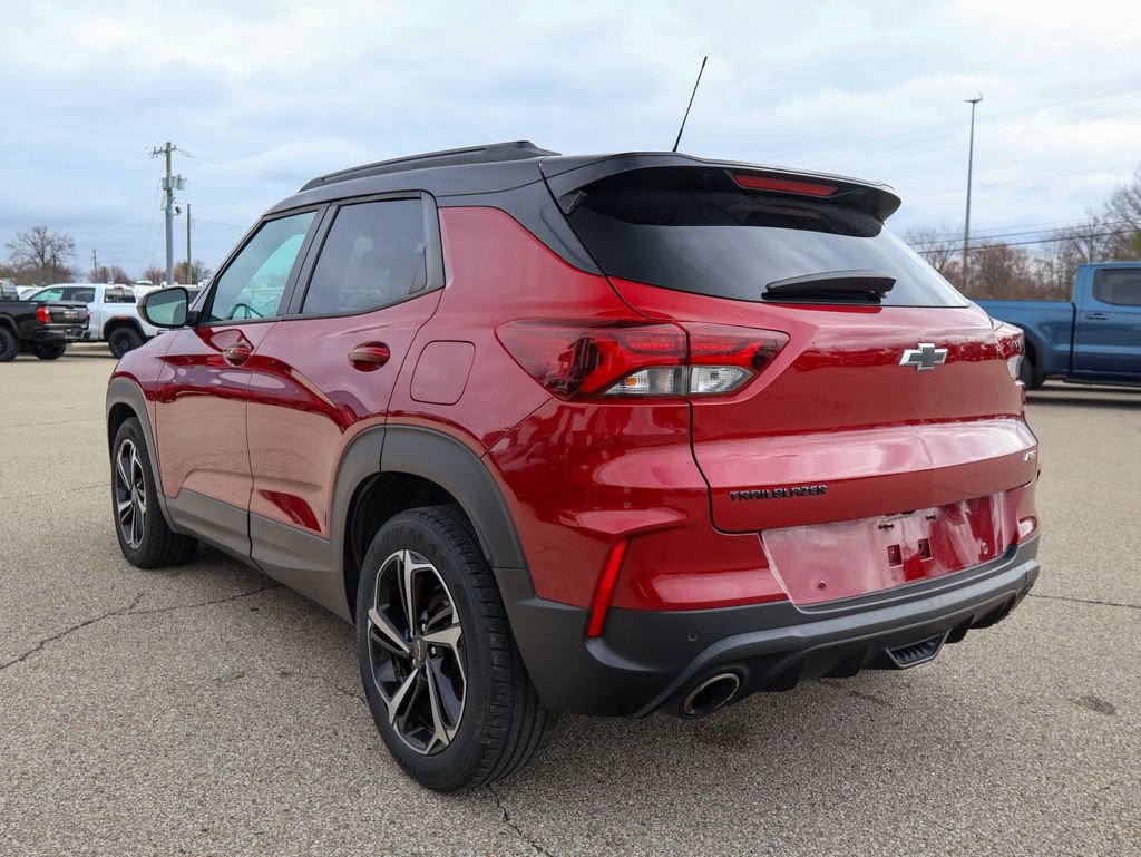 Used 2021 Chevrolet TrailBlazer RS w/ Technology Package FWD image 21