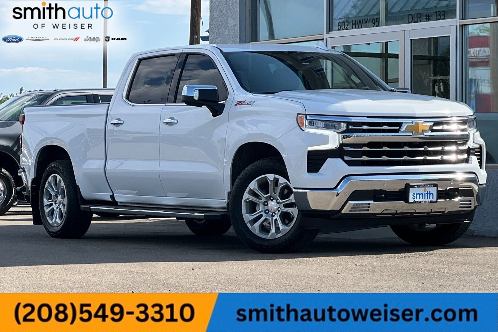 Used 2023 Chevrolet Silverado 1500 LTZ w/ Technology Package AWD/4WD image 1