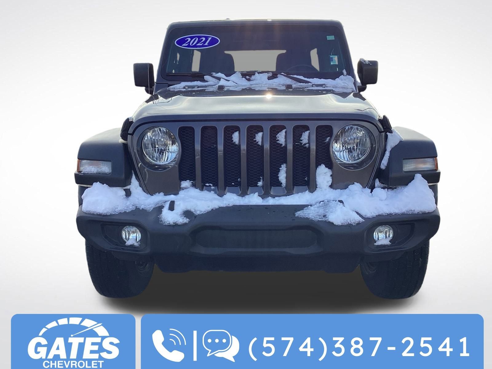 Used 2021 Jeep Wrangler Unlimited Sport image 2