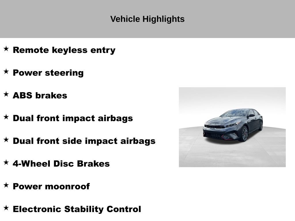 Certified 2023 Kia Forte GT image 28