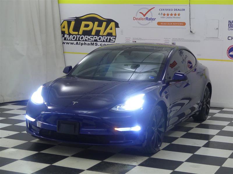 Used 2020 Tesla Model 3 Performance AWD/4WD image 2
