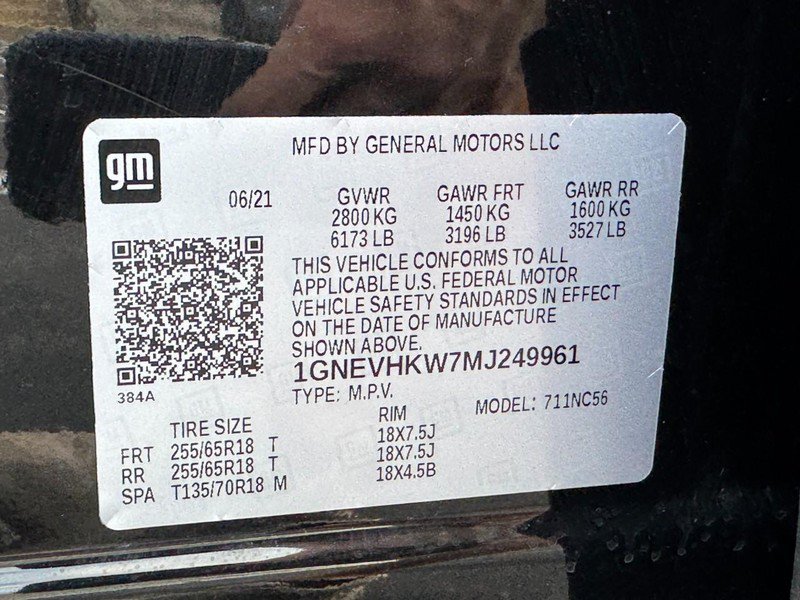 Used 2021 Chevrolet Traverse LT AWD/4WD image 25