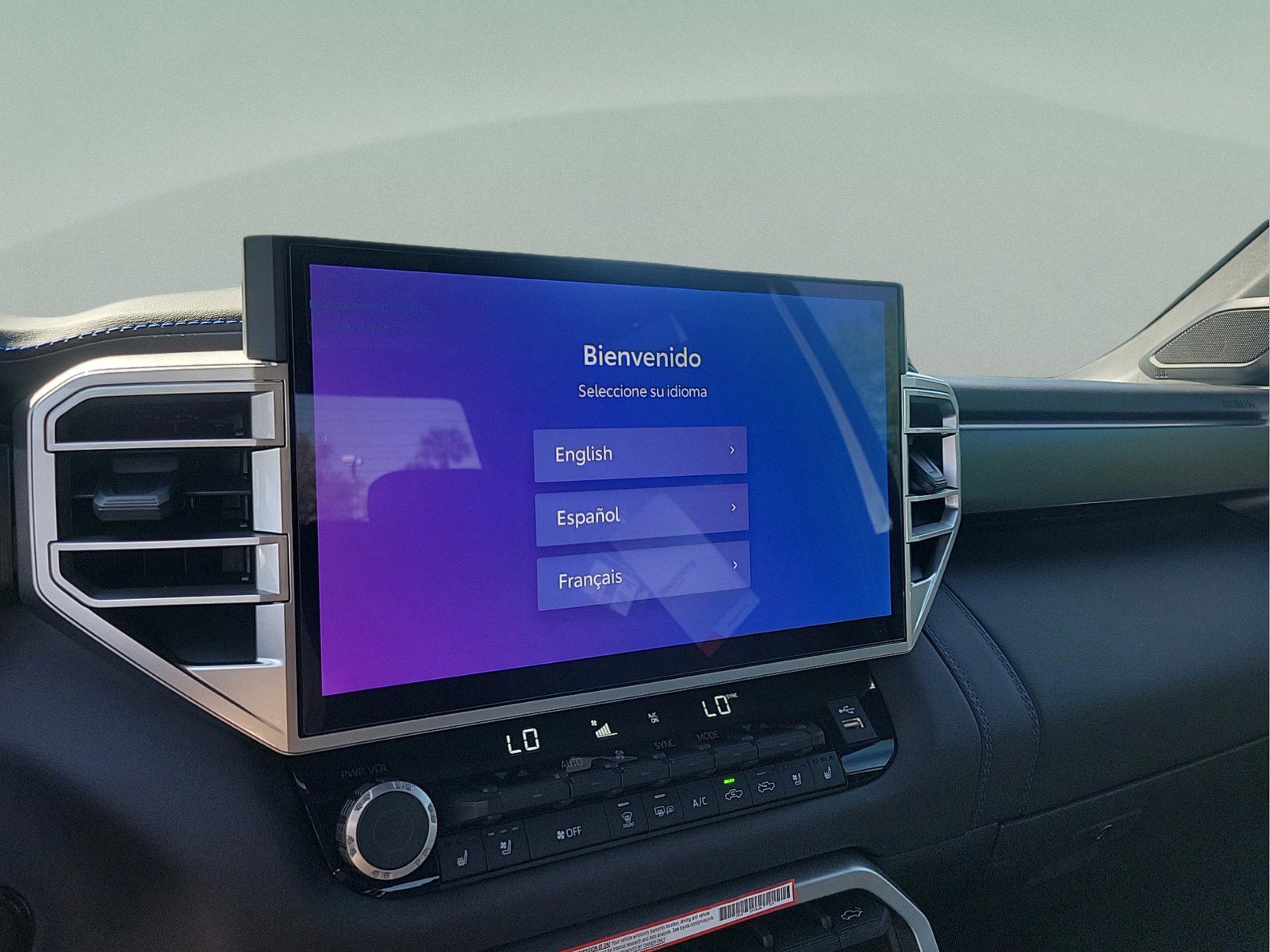 New 2025 Toyota Tundra Platinum image 15